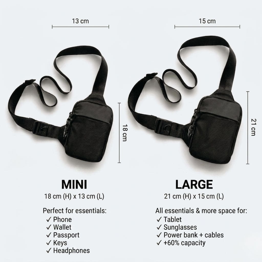 The Good Carry: RFID Sling Bag | Hands-Free. Pickpocket-Proof