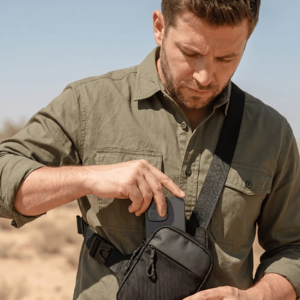 The Good Carry: RFID Sling Bag | Hands-Free. Pickpocket-Proof