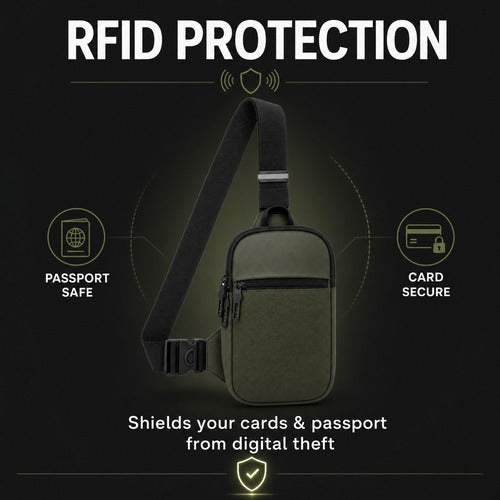 The Good Carry: RFID Sling Bag | Hands-Free. Pickpocket-Proof