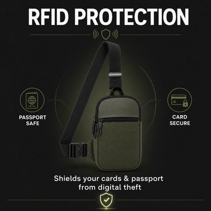 The Good Carry: RFID Sling Bag | Hands-Free. Pickpocket-Proof
