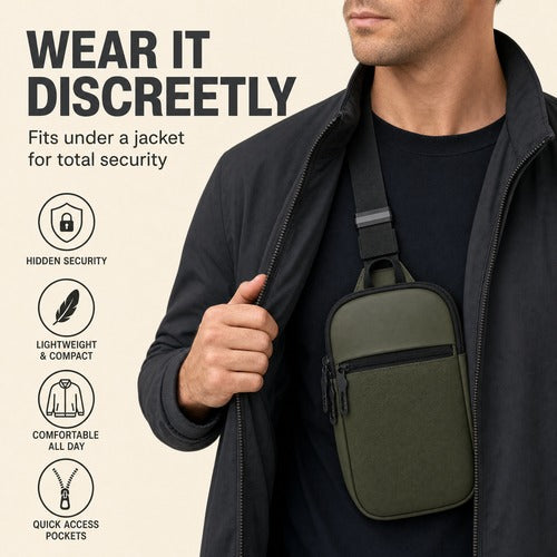 The Good Carry: RFID Sling Bag | Hands-Free. Pickpocket-Proof