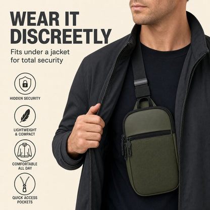 The Good Carry: RFID Sling Bag | Hands-Free. Pickpocket-Proof