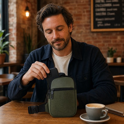 The Good Carry: RFID Sling Bag | Hands-Free. Pickpocket-Proof